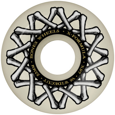 Bones X Formula V6 Widecut Wheels 99A 53mm | Skatestore