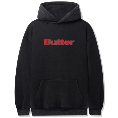 Butter Goods Edge Applique Zip-Thru Hoodie Brown | S | 1142820_S
